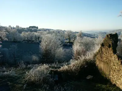 Paysage naturel près de la maison de vacances