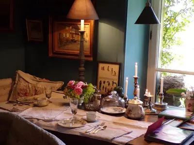 Coin salon dans l'établissement la maison de Royer