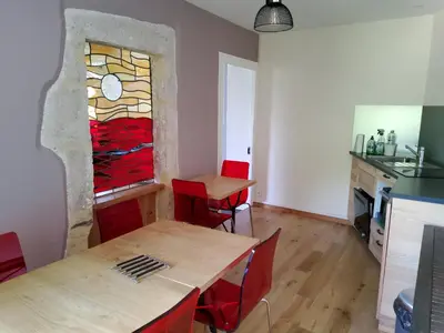 Cuisine ou kitchenette dans l'établissement L,'ATELIER Impasse Esplanade Michelet