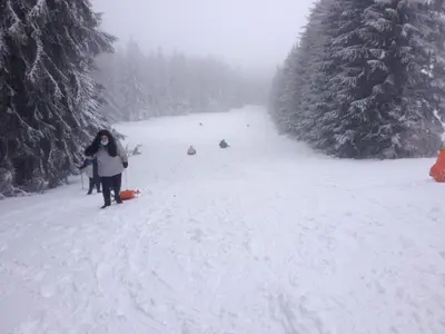 L'établissement Duplex Superbe Vue Montagne en hiver
