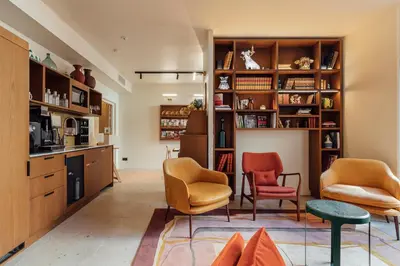 Cuisine ou kitchenette dans l'établissement Hôtel Préfecture - Entrée autonome, réception en ligne - Encore Mieux