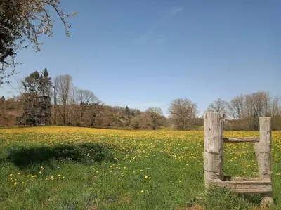 Paysage naturel près de la maison de vacances
