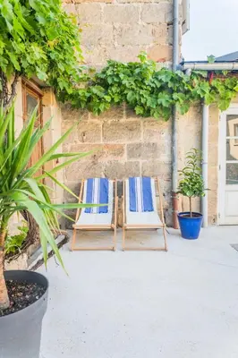 Jardin de l'établissement Maison Victoire