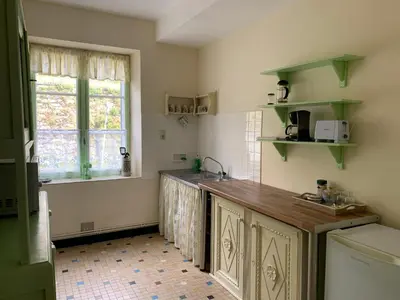 Cuisine ou kitchenette dans l'établissement Treignac Tourelles