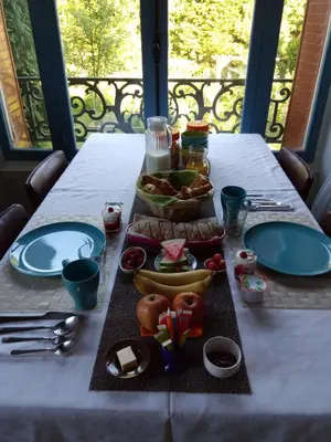 Nourriture dans le B&B/chambre d'hôtes ou à proximité