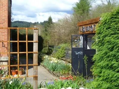 Jardin de l'établissement La Maison Du Marchand