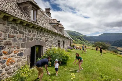 Paysage naturel près de la maison de vacances