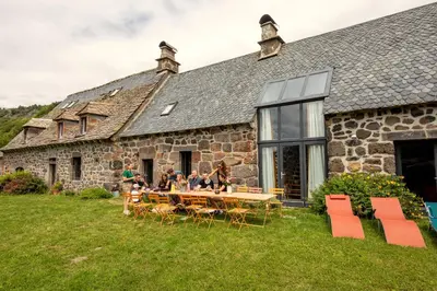 Bâtiment de la maison de vacances