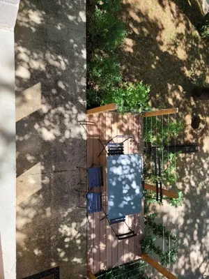 Jardin de l'établissement L'Appartement des Esclargies