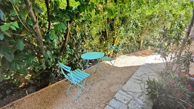 Jardin de l'établissement Le Petit Paradis