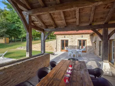 Plan de l'établissement Cosy cottage in St Medard D'excideuil with pool