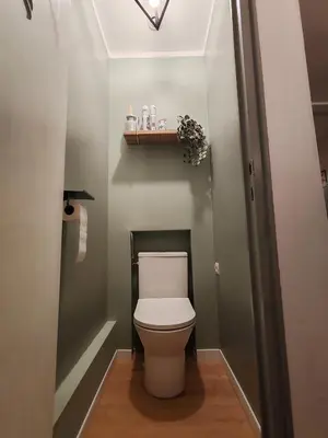 Salle de bains dans l'établissement Liladel