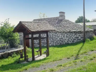 Plan de l'établissement Maison de charme à Valuéjols avec vue sur les montagnes