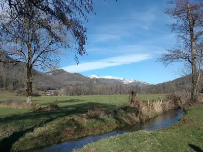 Paysage naturel près de le B&B/chambre d'hôtes