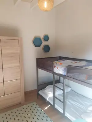 Un ou plusieurs lits dans un hébergement de l'établissement Location à Argentat-sur-Dordogne
