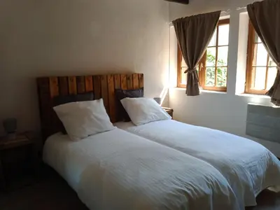 Un ou plusieurs lits dans un hébergement de l'établissement Maison de campagne en Limousin