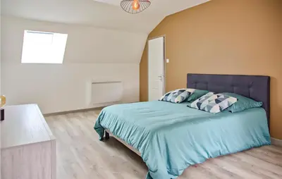 Un ou plusieurs lits dans un hébergement de l'établissement Gorgeous Home In Ussel With Wifi