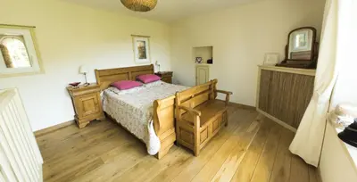 Un ou plusieurs lits dans un hébergement de l'établissement Chapel Cottage