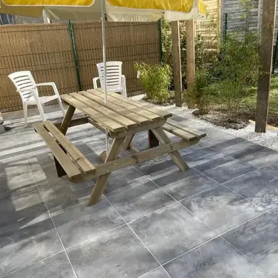 Appartement en Rez de jardin