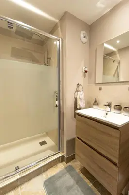 Salle de bains dans l'établissement L'Escapade à la Banut