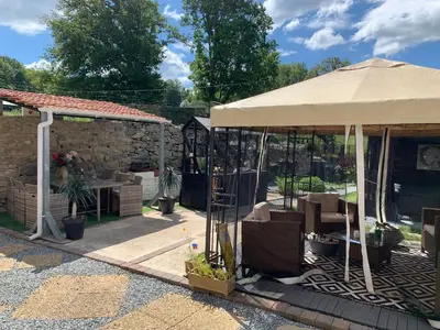 Jardin de l'établissement Maison Les Berrys