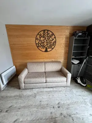 Coin salon dans l'établissement Le Martin pêcheur, Appartement proche hyper centre