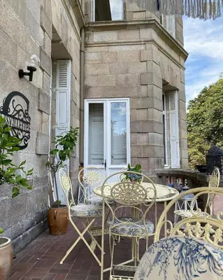 Balcon ou terrasse dans l'établissement Chateau les Villettes