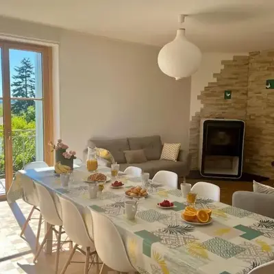 Villa La Baronnie - 11 pers - Proche Brive -Jardin