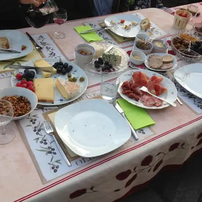 Nourriture dans le B&B/chambre d'hôtes ou à proximité