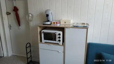 Cuisine ou kitchenette dans l'établissement Logement refait à neuf - Résidence - Chez Christian