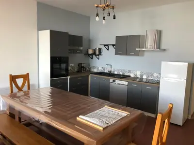 Plan de l'établissement appartement 12 couchages proche piste ski et de randonnées du lioran