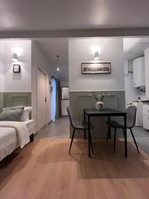 Un ou plusieurs lits dans un hébergement de l'établissement VILLA VLAS - Chambre d'Hôte - Limoges