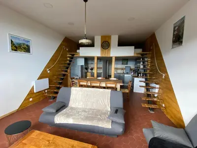 Plan de l'établissement appartement 8 couchages au lioran rando vtt ski