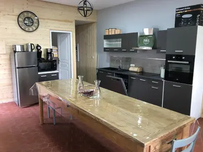 Plan de l'établissement appartement 10 couchages le lioran bord rando/ski
