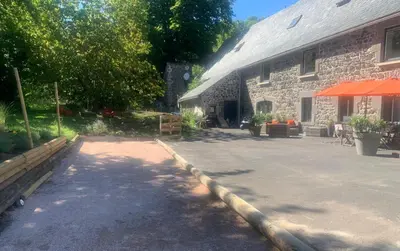 Jardin de l'établissement Gîte de la Couze pavin