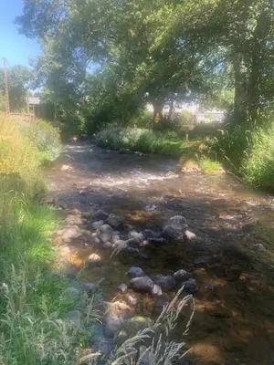 Paysage naturel près de la maison de vacances