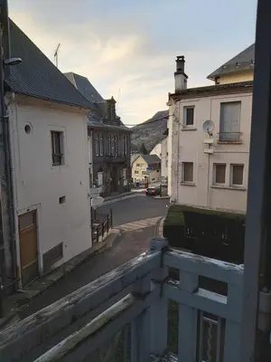 Vue générale sur la montagne ou vue sur la montagne depuis l'appartement