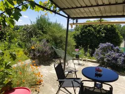 Jardin de l'établissement La bohème