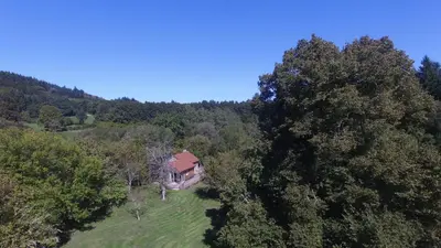 Paysage naturel près de la maison de vacances