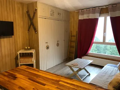 Plan de l'établissement studio tout confort au pied des pistes du lioran