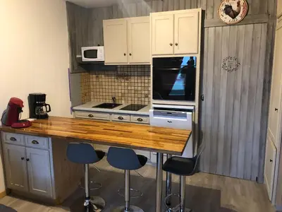 Plan de l'établissement studio tout confort au pied des pistes du lioran