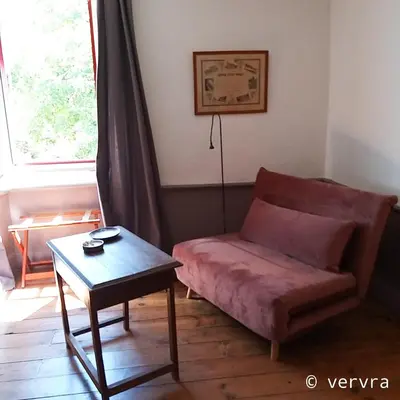 Coin salon dans l'établissement Domaine La Salvagie, chambres d'hôtes avec spa, sauna, piscine, massages