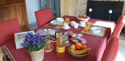 Nourriture dans le B&B/chambre d'hôtes ou à proximité