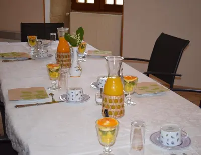 Boissons dans l'établissement Chambre d'hôtes Auriac du Périgord