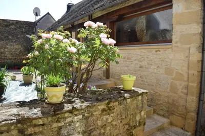 Jardin de l'établissement Chambre d'hôtes Auriac du Périgord