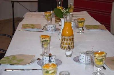 Boissons dans l'établissement Chambre d'hôtes Auriac du Périgord