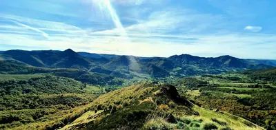 Paysage naturel près de la maison de vacances