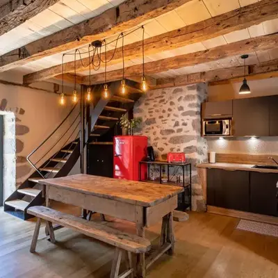 Maison typique des monts du Cantal