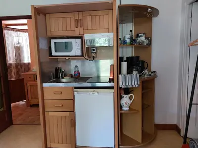 Cuisine ou kitchenette dans l'établissement SAGE Studio