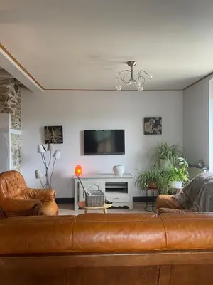 Télévision ou salle de divertissement dans l'établissement Cottage Philmaries